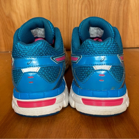 Womens 7.5 Asics Gel Excite 9 Athletic Shoes Blue Pink SEF1079 - Picture 4 of 8